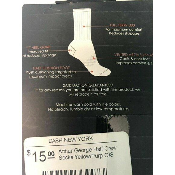 Arthur George Dip-Dyed Men's Socks - Picture 7 of 8